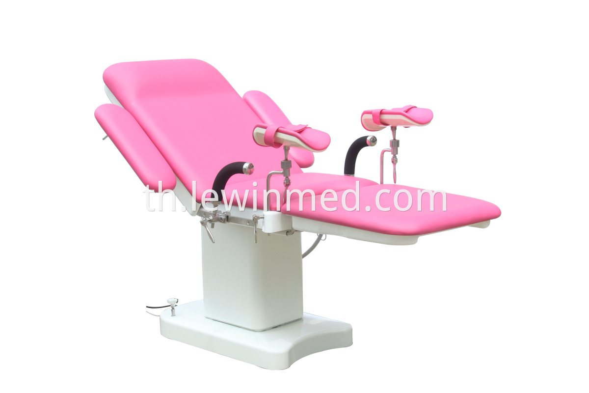 Gynecological birth operating table